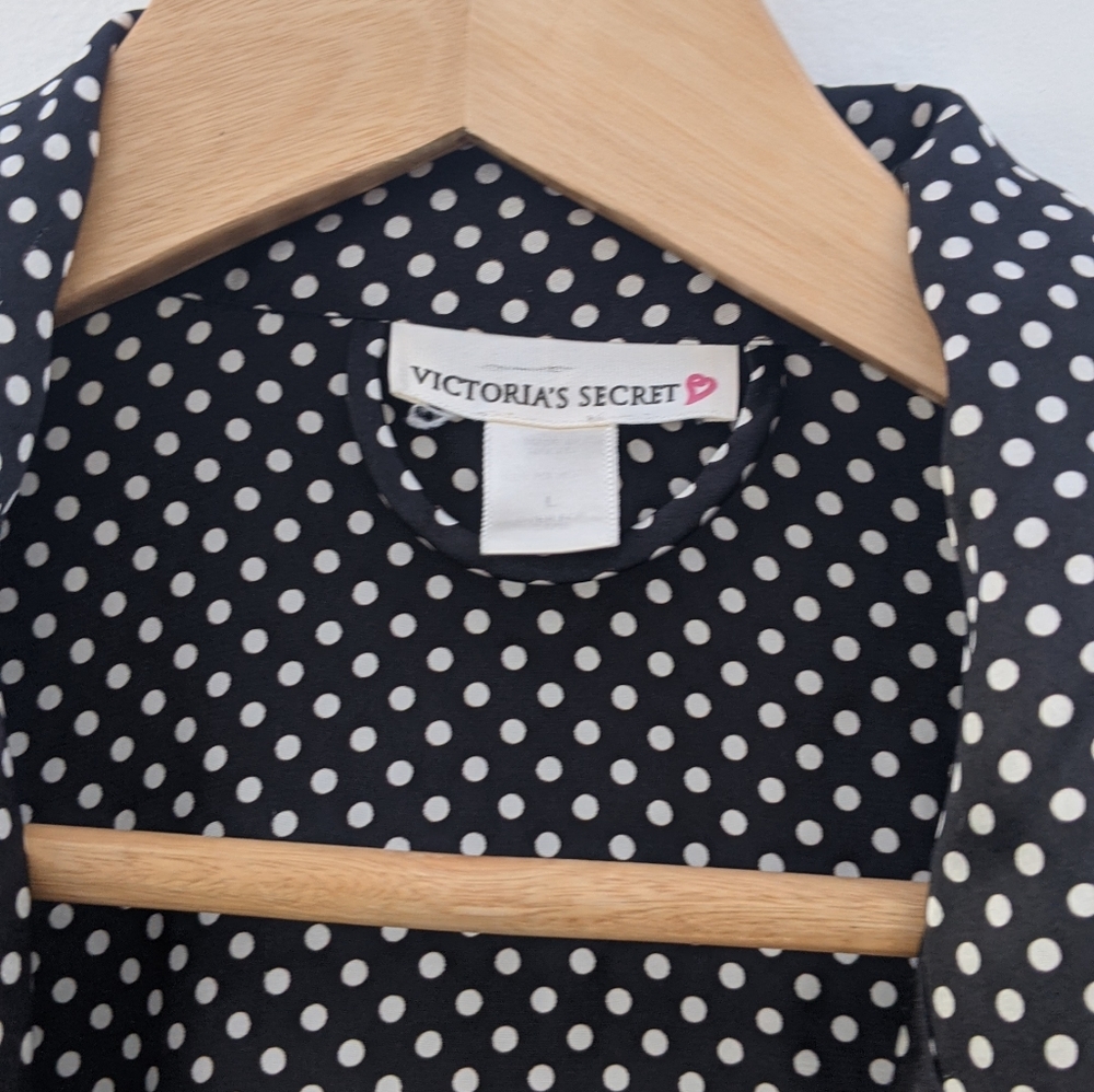 🖤 Polka dots Robe - Picture 8 of 9